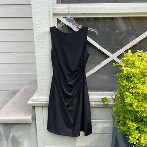 Fitted Black high neck Dress